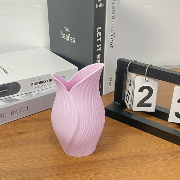 Tulip Shape Vase Home Decor Flower Arrangement