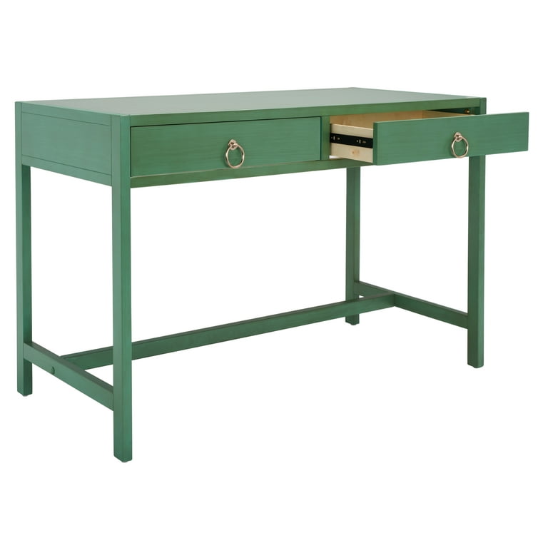 Safavieh Esther 2 Drawer Desk Turquoise