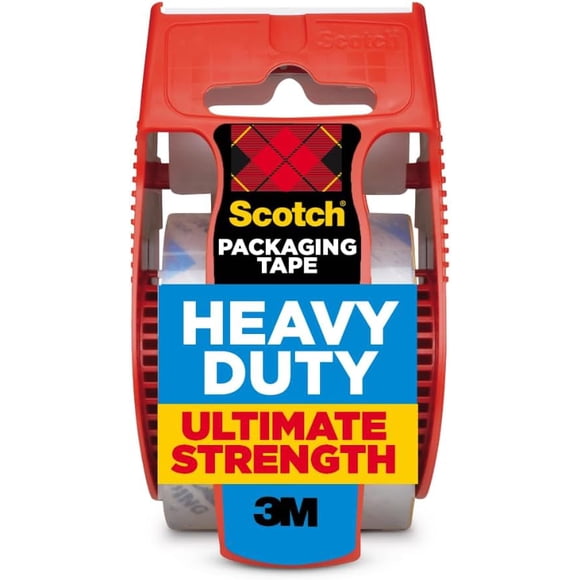 Scotch Packaging Tape with Dispenser, 2 Inches x 1000 Inches, Clear (142L)