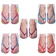 thumbnail image 1 of Calcetines de impresión YUNYI BRAND para flip-flops personalizados Deportes, 1 of 7