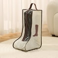 thumbnail image 4 of TUSANG Boots Shoe Storage Bag, Dustproof Packaging Wardrobe Carrying Bag for Travel and Daily Use, Portable Tall Boots Storage Bags,Protector Bag, Used for Storage and Travel., 4 of 8