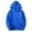 Blue-Fashion Sweatshirts, variant on Xcmzpl Women's Hoodies Basic Solid Color Hooded Sweatshirt Travel Pullover Tops Cotton Long Sleeve Shirts Winter Fashion