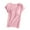 Pink, variant on Fancifize Women Modal pajamas Top With Built in Shelf Bra Summer Nightwear Crew Neck Short Sleeve Loungewear Casual Soft T-Shirt M-4XL