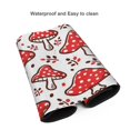 thumbnail image 4 of Hirioo Amanita Red Mushroom for Mouse Pad ,Anti-Slip Base, Durable Stitched Edges, Perfect for Gaming, Office, and Home Use,16x35.5in, 4 of 9