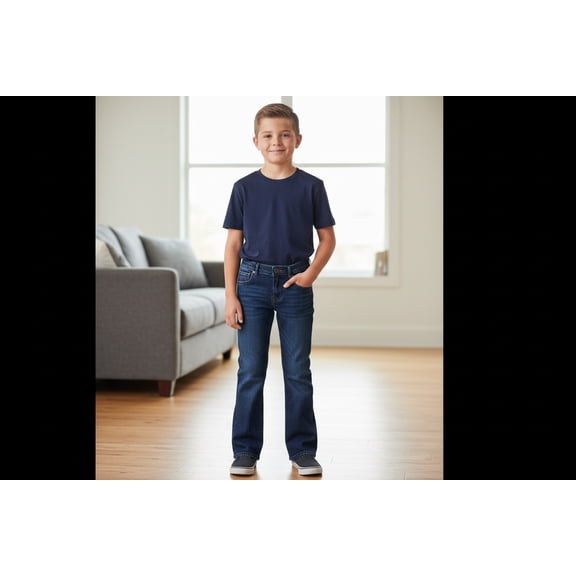 Pre-Owned Bootcut Husky Jeans Boy's Size 14