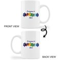 thumbnail image 5 of All are Welcome Here Diversity Colorful Puzzle Ceramic Mug-11oz Coffee Milk Tea Mug Cup with Handle,Back to School Gifts for Teachers Students Boys Girls Teens,Diversity Equity and Inclusion Gifts, 5 of 5