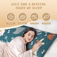 thumbnail image 4 of Lsque Dogs Body Pillow Case Cover,Ultra-Soft Microfiber Bed Pillow Cases 20x54 inches,Elegant Bedding,Breathable Durable Pillow Cover with Envelope Closure, 4 of 8