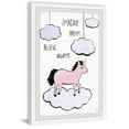 thumbnail image 2 of Marmont Hill Imagine Dream Believe Always Framed Wall Art, 2 of 6