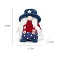 thumbnail image 3 of Clearance Under $5 Boovnll 4th of July Patriotic Gnomes Decorations, Cute Handmade Plush Swedish Tomte Gnomes Ornaments for Memorial Day Gifts, Patriotic Party Decor, 4th of July Decorations, 3 of 7