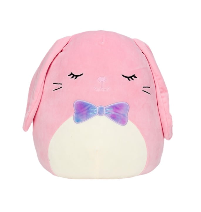 Details about   New 16" XL New Easter Squishmallow Bop Pink Bunny Rabbit Soft Plush Gift Limited 