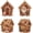 D, variant on SeasonNest Diamond Painting Christmas Cottage Kit 3D Wooden Craft Set for Adults Holiday Decor Gift