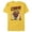 Yellow, variant on Marvel Guardians of the Galaxy Volume 3 Cosmo the Space Dog - Short Sleeve Blended T-Shirt for Adults - Customized-Black