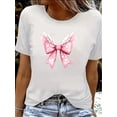 thumbnail image 1 of Nueva camiseta con estampado de lazo para San Valentín. Sudadera de moda para mujer. Ideal para adultos, hombres, mujeres, adolescentes, jóvenes y para el tiempo libre., 1 of 7