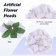 thumbnail image 2 of Uxcell 16-Pack Cabezas de Peonías Artificiales, Cabeza de Peonía de Seda Falsa de 2.4 Pulgadas para Boda/Ramo/Pared de Flores [Morado, 6cm], 2 of 7