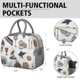 thumbnail image 6 of Lunch Bag Lunch Box for Women Reusable Insulated Lunch Bags,Water-Resistant Gothic Cooler Lunch Tote Bag, Large Capacity for Work Travel Picnic, 6 of 6