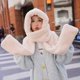 thumbnail image 2 of Gorro De Invierno A Gloves Para Niños, A Prueba De Frío, Con, 2 of 6