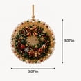 thumbnail image 3 of Christmas DIY Diamond Art Hanging Ornaments, 6-Piece Christmas Craft Kit with Sparkling Tree Pendants for Holiday Home Decor and Handmade Gifts, 3 of 7