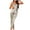 Gray, variant on Camisole Pajama Set For Women Soft Sleepwear Loungewear Imitation Silk Camisole Sleeveless Pjs Lounge Sets Black M