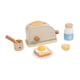 thumbnail image 2 of Juego de tostadora de madera con pan de madera, accesorio de cocina de juguete, juguetes de madera para niños, niñas, niños pequeños, regalos para, 2 of 9