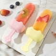 thumbnail image 4 of Opvise Reusable Silicone Popsicle Stands with Drip-Free Design, Secure Stick Slot, Dishwasher-Safe, Portable Ice Cream Holders for Kids and Adults (4-Pack Multicolor), 4 of 8