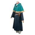 thumbnail image 5 of Disfraz de fantasía de Marcille Dungeon Meshi para mujer adulta, vestido, capa, pelucas, atuendo, ropa de carnaval de Halloween, 5 of 5