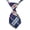 Blue, variant on Pet Products Checker Plaid Necktie Collars For Small Dogs And Cats