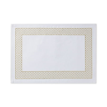 

Waterford Netta Placemat (White) 13X19