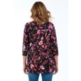 thumbnail image 2 of Woman Within Plus Size V-Neck Pintucked Tunic, 2 of 6