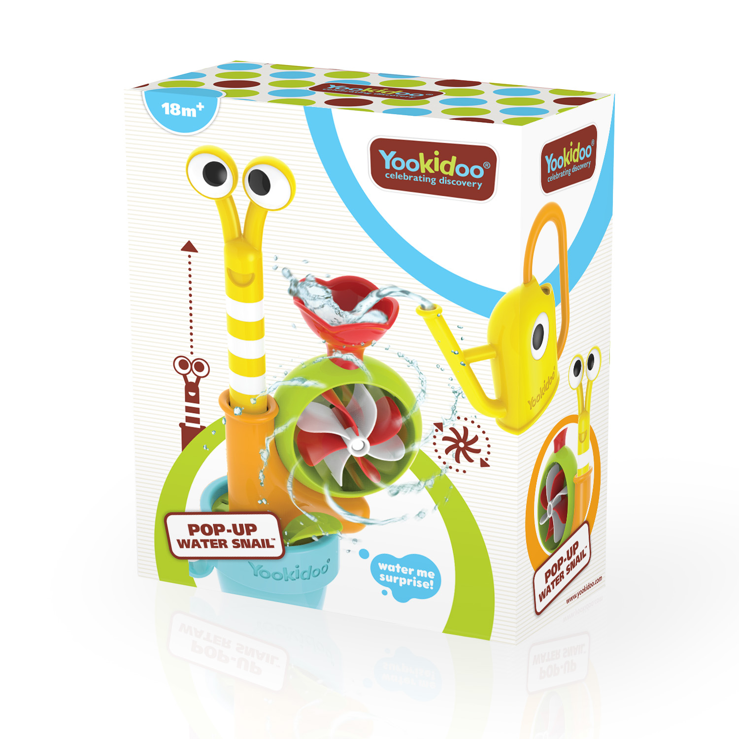 Yookidoo Pop-Up Water Snail