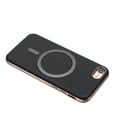 thumbnail image 3 of Allytechgroup iPhone 7 / 8 / SE 2022 & 2020 Case with Magnetic Ring, Compatible with Magsafe Slim Back Cover Flannel Inner Lining Shockproof Protective Phone Case for Apple iPhone SE 2 3, Black, 3 of 6