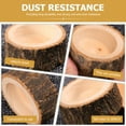 thumbnail image 3 of Oraceous 12pcs Creative Bark Design Votive Candle Holders Tea Light Candle Stands Decorative Tealight Holders, 3 of 10