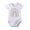 White, variant on XDZJLR Onesies Baby Boy Girl Cotton Clothing Toddler Clothes Rainbow Print I Love My Anties Playsuit 0-24 Months Baby Sleepwear Black 18-24 Months