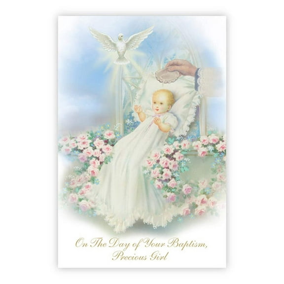 Greeting Card - On Your Baptism, Precious Girl