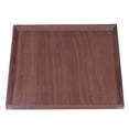 thumbnail image 1 of Bandeja de madera rústica, bandeja de madera, bandeja para servir con forma cuadrada, bandeja para mesa de centro, rendimiento de primer nivel, 1 of 8