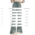 thumbnail image 3 of YunPes Teen Girls Flare Jeans High Waist Bell Bottom Pants Distressed Butterfly Patchwork Jeans Casual Cute Applique Denim Leggings, 3 of 8