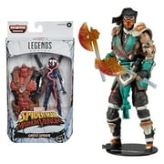 Venom 6-inch Collectible Action Figure Toy Ghost-Spider Premium Design+ Toys Mortal Kombat Sub Zero Bloody Frozen Over Skin 7 Action Figure, Pack of 2