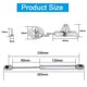 thumbnail image 2 of Pack of 2 Hydraulic Gas Spring Cupboard Door Gas Spring Flap Fitting 100N/10kg Gas Pressure Damper Gas Strut Lift Damper for Cupboard, Wardrobe, 2 of 4
