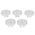 thumbnail image 3 of 5PCS Aquarium Acrylic Coral Holder Round Clear Fish Tank Button Coral Frame Support Holder, 3 of 9
