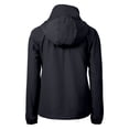 thumbnail image 3 of Women's Cutter & Buck  Black Nebraska Huskers Charter Eco Recycled Full-Zip Jacket, 3 of 3