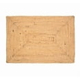 thumbnail image 4 of Handwoven Jute Braided Rug Rectangular Rustic Farmhouse Reversible Eco Friendly Carpet_2'6"X16', 4 of 5
