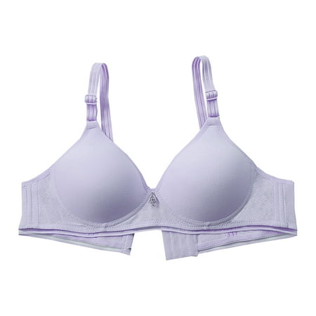 

Honeeladyy Clearance under 5$ Woman s Fashion Plus Size Wire Free Comfortable Hollow Out Bra Underwear
