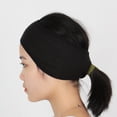 thumbnail image 3 of Diadema Zulema elástica Negro Deportes, 3 of 6