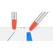 Restored Logitech Crayon Digital Pencil for all iPads (2018 releases and later) with Apple Pencil technology, anti-roll design, and dynamic smart tip