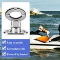 thumbnail image 3 of 50Pcs Set Grade Twist Lock Fasteners Turn Button Eyelets & Studs, Canvas Marine Fasteners Turn Button, 3 of 6