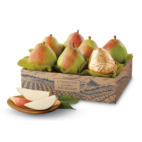 Harry & David Royal Verano Pears, Gourmet Fruit Gift Basket, Great For All Occasions, Gift For Families, Friends, Loved Ones