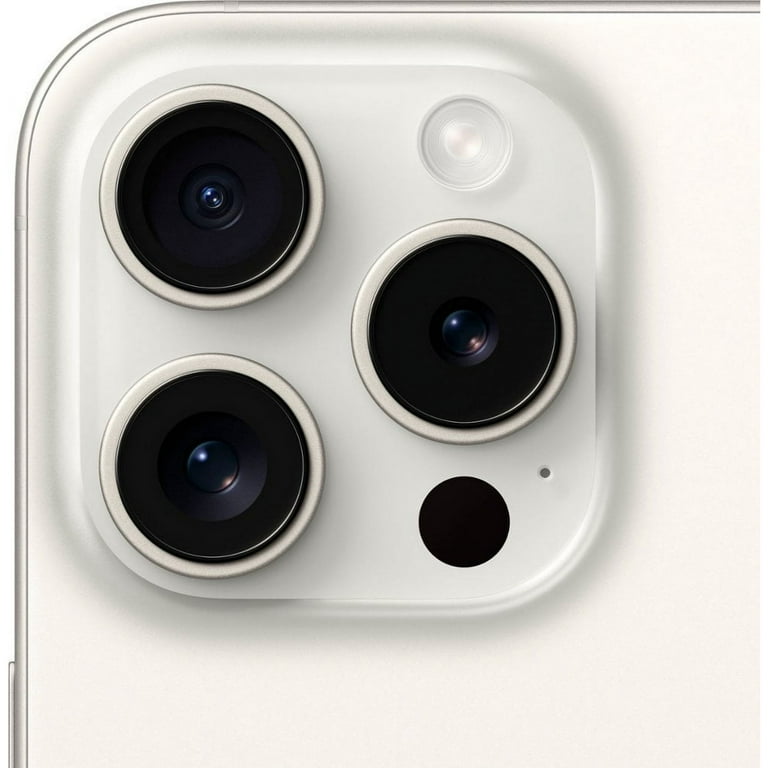 Apple iPhone 15 Pro Max, 256GB, White Titanium, Fully Unlocked