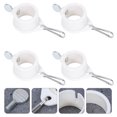 thumbnail image 4 of 4Pcs Durable Practical Flag Pole Parts Flagpole Mounting Rings Flag Fasteners Flag Pole Rings, 4 of 6