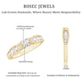 thumbnail image 5 of Rosec Jewels Lab Diamond Ring - Vintage Inspired Engagement Ring (EF-VS Quality Certified), 18K Yellow Gold, US 11.50, 5 of 8