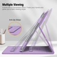 thumbnail image 4 of Funda para tablet FINTIE para iPad 10.2" con soporte multiángulo, color morado, 4 of 9