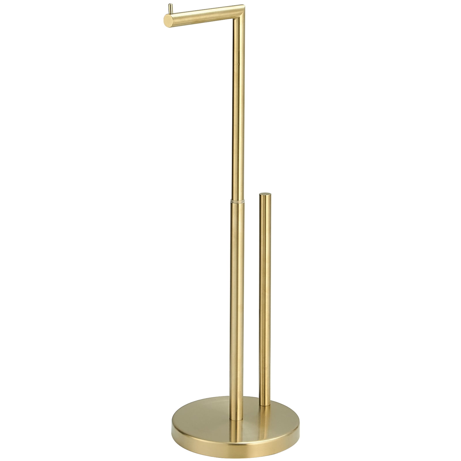 Bathroom Freestanding Toilet Paper Holder Stand with Reserver in